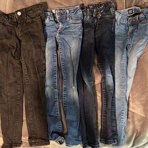 Lightly used GAP jeans. Size 6 kids